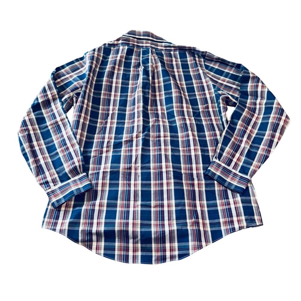 NWOT Brooks Brothers Size Large Slim Fit Plaid Long Sleeve Button Up Shirt Men - Picture 2 of 8
